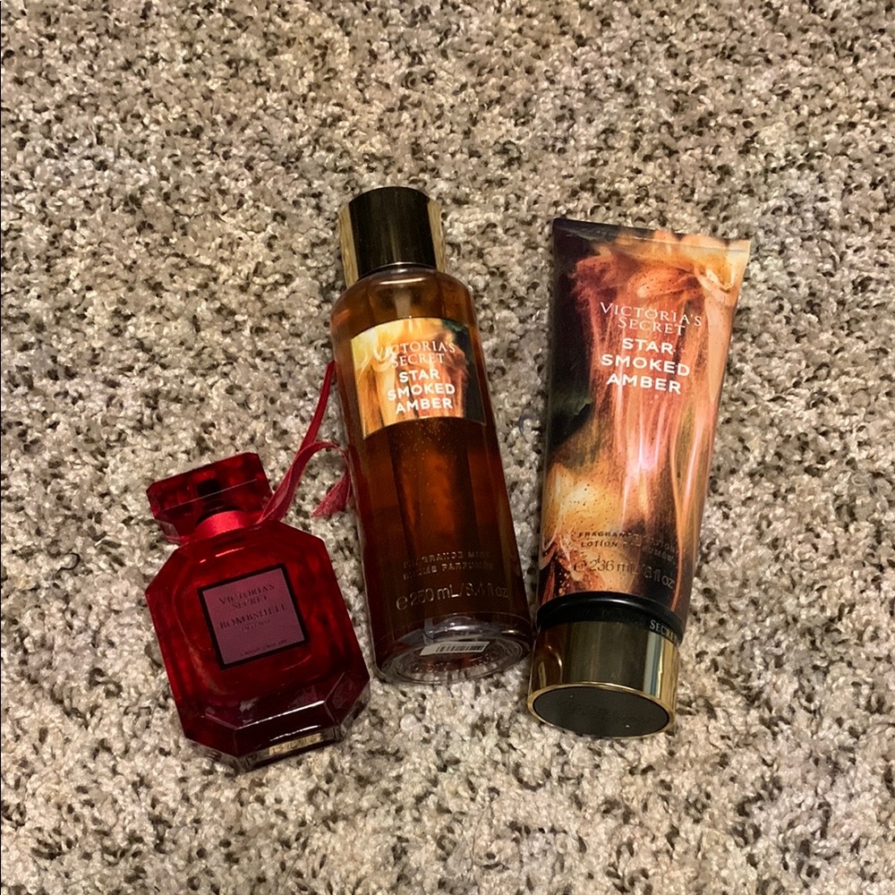 Victoria's Secret Star Smoked Amber Set & Bombshell Intense.